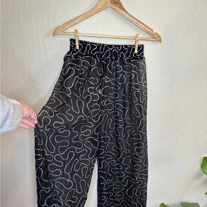 Vintage Sheer Black Pants